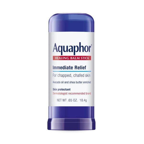 Aquaphor Healing Balm Stick, Skin Protectant with Avocado Oil and Shea Butter, 0.65 Oz Stick