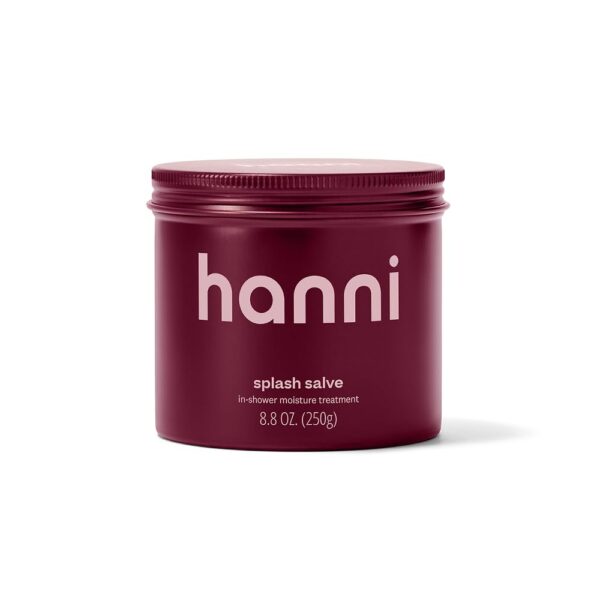 HANNI Splash Salve Body Mask, In-Shower Moisturizer with Coconut, Jojoba, Shea Butter & Glycerin, Deep Conditioning for All Skin Types, 250 mL / 8.8 oz