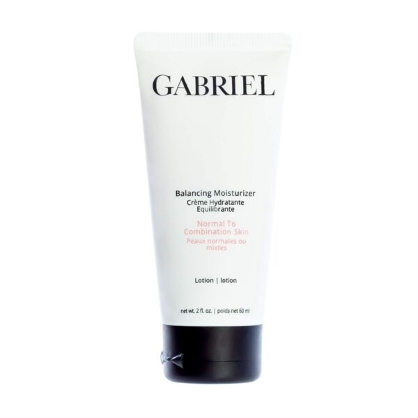 Gabriel Balancing Moisturizer (Normal to Combination Skin), Organic, All-Natural, Paraben Free, 2 fl Oz.