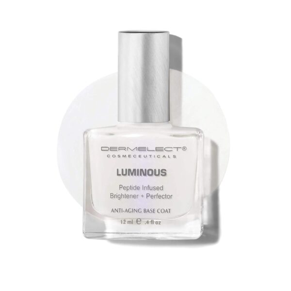 Dermelect Cosmeceuticals Luminous Nail Brightening Treatment – Dual Action Brightener & Treatment for Visibly Damaged Nails, Anti-Aging Formula, Strengthens & Nourishes, 0.4 oz - Image 2