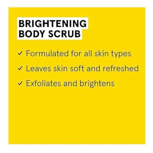 ACURE Brightening Body Scrub - Skin Renewal with Blend of Clay, Sea Salt & Niacinamide Extract - Rejuvenating Exfoliation for Soft, Refreshed Glowing Clear Skin - Suitable for All Skin Types - 6 Fl Oz - Image 5