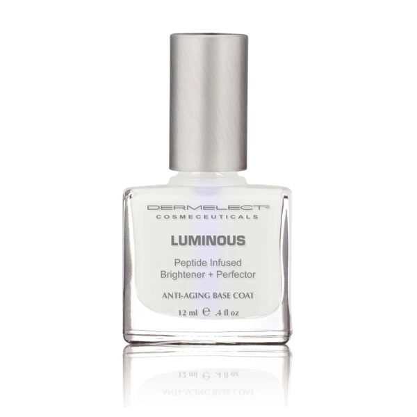 Dermelect Cosmeceuticals Luminous Nail Brightening Treatment – Dual Action Brightener & Treatment for Visibly Damaged Nails, Anti-Aging Formula, Strengthens & Nourishes, 0.4 oz - Image 3