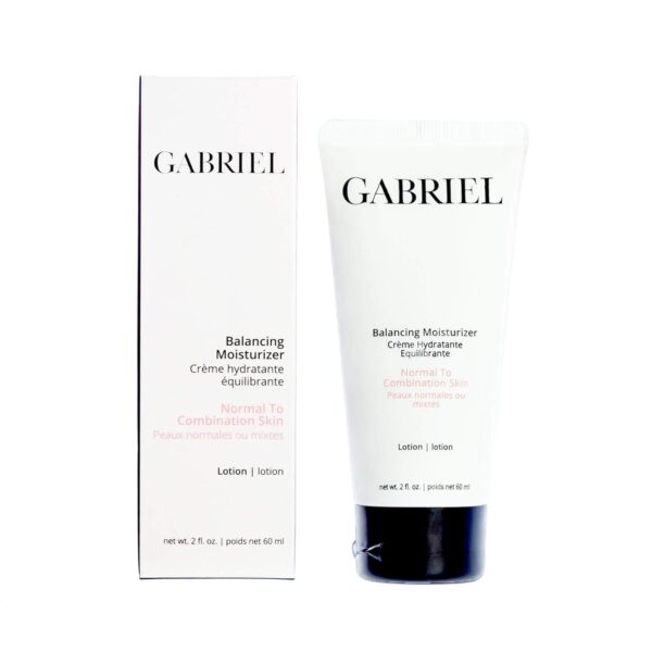 Gabriel Balancing Moisturizer (Normal to Combination Skin), Organic, All-Natural, Paraben Free, 2 fl Oz. - Image 2