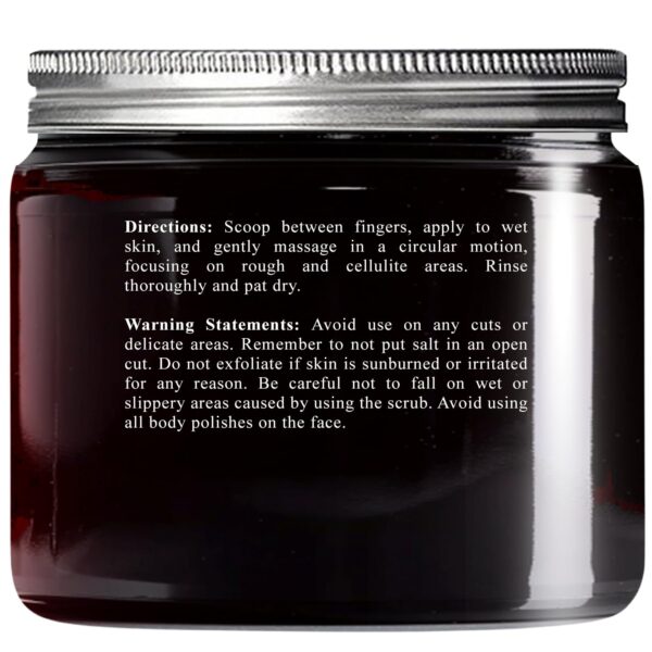 Brown Sugar Scrub 10 oz - Smooth and Moisturizing - Beneficial for both acneic skin and dry skin - Image 3