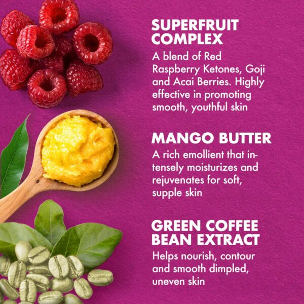 SheaMoisture Hand & Body Exfoliator SuperFruit Complex Exfoliating Scrub for Dry Skin with Shea Butter 12 oz - Image 4