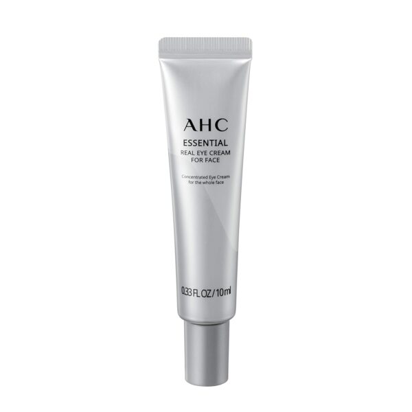 AHC Aesthetic Hydration Cosmetics Facial Moisturizer Essential Eye Cream for Face AntiAging Hydrating Korean Skincare OZ, 0.33 Ounce - Image 2