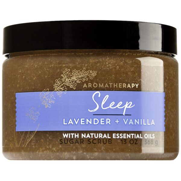 Bath and Body Works Aromatherapy Lavender Vanilla Sugar Scrub 13 Oz