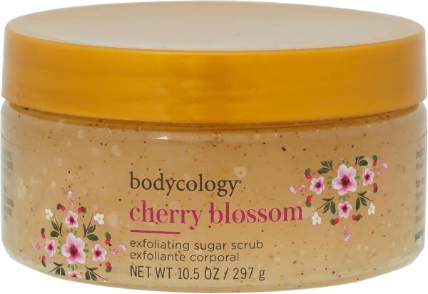 Bodycology Cherish The Moment Exfoliating Sugar Scrub for Women, 10.5 Fluid Ounce