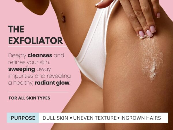 Joli Noir - Sugar Scrub - [Cake Batter] Exfoliating Body Scrub Made With Pumice, Grapeseed Oil, Olive Oil, Sunflower Oil, & Castor Oil To Reveal Silky Smooth Skin - Image 4