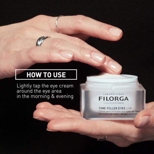 Filorga Time-Filler Eyes Daily Anti Aging and Wrinkle Reducing Eye Cream With Hyaluronic Acid to Minimize Wrinkles and Dark Circles, Lift Eyelids, and Enhance Lashes - Image 7