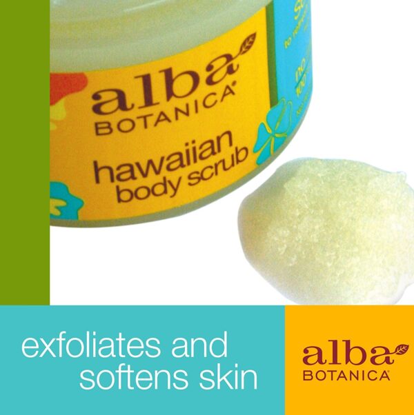 Alba Botanica Hawaiian Body Scrub, Revitalizing Sea Salt, 14.5 Oz - Image 6