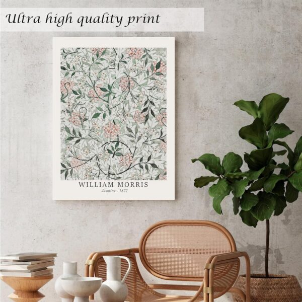 Induslyfe Large Framed Sage Green Vintage Wall Art Canvas Decor Set of 3, Matisse Wall Art Prints Poster Mid Century Modern Art, Aesthetic Floral Botanical wall art, bedroom living room bathroom 18x24 - Image 6