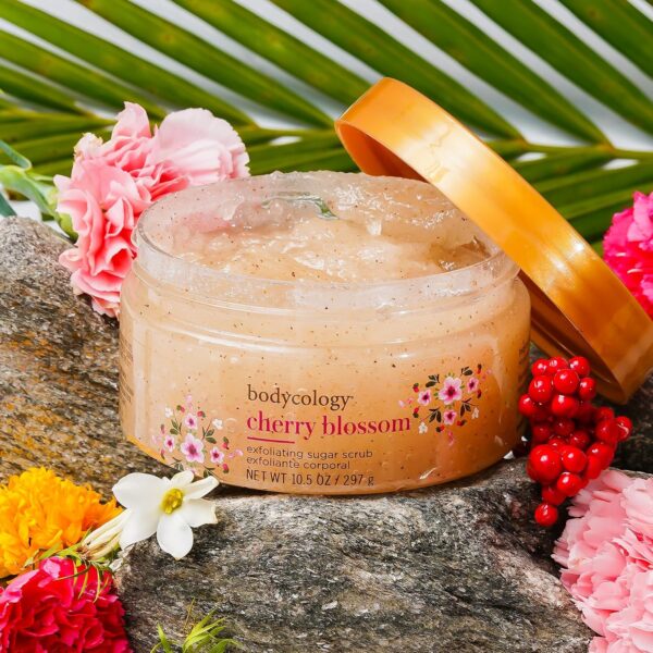 Bodycology Cherish The Moment Exfoliating Sugar Scrub for Women, 10.5 Fluid Ounce - Image 3